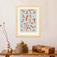 Lamina artistica decorativa con ilustración de Exposición Klee 6 estilo Expresionista-Artwork-Nacnic-Nacnic Estudio SL