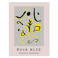 Lamina artistica decorativa con ilustración de Exposición Klee 7 estilo Expresionista-Artwork-Nacnic-A4-Sin marco-Nacnic Estudio SL
