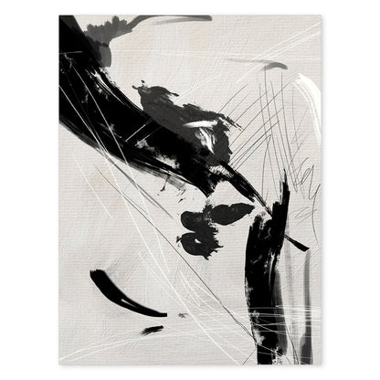 Lamina artistica decorativa con ilustración de Exposición Kline 1 estilo Abstracto-Artwork-Nacnic-A4-Sin marco-Nacnic Estudio SL