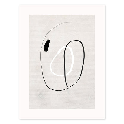 Lamina artistica decorativa con ilustración de Exposición Kline 10 estilo Abstracto-Artwork-Nacnic-A4-Sin marco-Nacnic Estudio SL