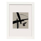 Lamina artistica decorativa con ilustración de Exposición Kline 12 estilo Abstracto-Artwork-Nacnic-A3-Marco Blanco-Nacnic Estudio SL