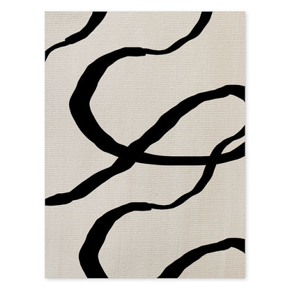 Lamina artistica decorativa con ilustración de Exposición Kline 4 estilo Abstracto-Artwork-Nacnic-A4-Sin marco-Nacnic Estudio SL
