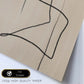 Lamina artistica decorativa con ilustración de Exposición Kline 5 estilo Abstracto-Artwork-Nacnic-Nacnic Estudio SL