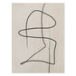 Lamina artistica decorativa con ilustración de Exposición Kline 5 estilo Abstracto-Artwork-Nacnic-A4-Sin marco-Nacnic Estudio SL