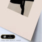 Lamina artistica decorativa con ilustración de Exposición Kline 6 estilo Abstracto-Artwork-Nacnic-Nacnic Estudio SL