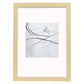 Lamina artistica decorativa con ilustración de Exposición Kline 8 estilo Abstracto-Artwork-Nacnic-A4-Marco Madera clara-Nacnic Estudio SL