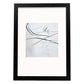 Lamina artistica decorativa con ilustración de Exposición Kline 8 estilo Abstracto-Artwork-Nacnic-A4-Marco Negro-Nacnic Estudio SL