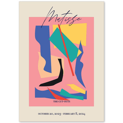 Lamina artistica decorativa con ilustración de Exposición Matisse 11 estilo fauvista-Artwork-Nacnic-A4-Sin marco-Nacnic Estudio SL