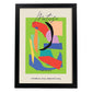 Lamina artistica decorativa con ilustración de Exposición Matisse 12 estilo fauvista-Artwork-Nacnic-A3-Marco Negro-Nacnic Estudio SL