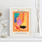 Lamina artistica decorativa con ilustración de Exposición Matisse 13 estilo fauvista-Artwork-Nacnic-Nacnic Estudio SL