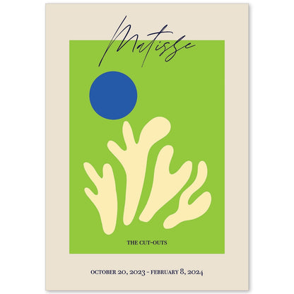 Lamina artistica decorativa con ilustración de Exposición Matisse 2 estilo fauvista-Artwork-Nacnic-A4-Sin marco-Nacnic Estudio SL