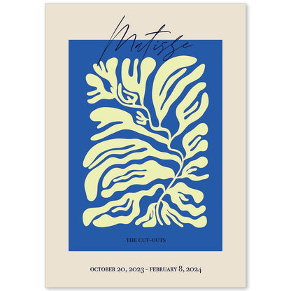 Lamina artistica decorativa con ilustración de Exposición Matisse 3 estilo fauvista-Artwork-Nacnic-A4-Sin marco-Nacnic Estudio SL