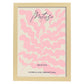 Lamina artistica decorativa con ilustración de Exposición Matisse 5 estilo fauvista-Artwork-Nacnic-A3-Marco Madera clara-Nacnic Estudio SL