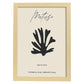 Lamina artistica decorativa con ilustración de Exposición Matisse 8 estilo fauvista-Artwork-Nacnic-A4-Marco Madera clara-Nacnic Estudio SL