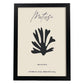 Lamina artistica decorativa con ilustración de Exposición Matisse 8 estilo fauvista-Artwork-Nacnic-A4-Marco Negro-Nacnic Estudio SL