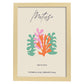 Lamina artistica decorativa con ilustración de Exposición Matisse 9 estilo fauvista-Artwork-Nacnic-A4-Marco Madera clara-Nacnic Estudio SL