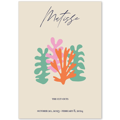 Lamina artistica decorativa con ilustración de Exposición Matisse 9 estilo fauvista-Artwork-Nacnic-A4-Sin marco-Nacnic Estudio SL