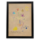 Lamina artistica decorativa con ilustración de Exposición Picasso 3-Artwork-Nacnic-A3-Marco Negro-Nacnic Estudio SL