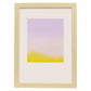 Lamina artistica decorativa con ilustración de Exposición Rothko 1 estilo expresionismo abstracto-Artwork-Nacnic-A4-Marco Madera clara-Nacnic Estudio SL