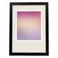 Lamina artistica decorativa con ilustración de Exposición Rothko 2 estilo expresionismo abstracto-Artwork-Nacnic-A3-Marco Negro-Nacnic Estudio SL