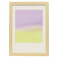 Lamina artistica decorativa con ilustración de Exposición Rothko 3 estilo expresionismo abstracto-Artwork-Nacnic-A4-Marco Madera clara-Nacnic Estudio SL