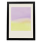 Lamina artistica decorativa con ilustración de Exposición Rothko 3 estilo expresionismo abstracto-Artwork-Nacnic-A4-Marco Negro-Nacnic Estudio SL