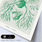 Lamina artistica decorativa con ilustración de Filicinae estilo Vintage-Artwork-Nacnic-Nacnic Estudio SL