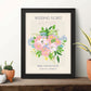 Lamina artistica decorativa con ilustración de Flores de boda 01-Artwork-Nacnic-Nacnic Estudio SL