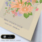 Lamina artistica decorativa con ilustración de Flores de boda 04-Artwork-Nacnic-Nacnic Estudio SL