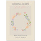 Lamina artistica decorativa con ilustración de Flores de boda 05-Artwork-Nacnic-A4-Sin marco-Nacnic Estudio SL