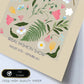 Lamina artistica decorativa con ilustración de Flores de boda 08-Artwork-Nacnic-Nacnic Estudio SL