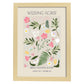 Lamina artistica decorativa con ilustración de Flores de boda 08-Artwork-Nacnic-A3-Marco Madera clara-Nacnic Estudio SL