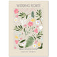 Lamina artistica decorativa con ilustración de Flores de boda 08-Artwork-Nacnic-A4-Sin marco-Nacnic Estudio SL