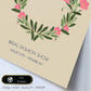 Lamina artistica decorativa con ilustración de Flores de boda 09-Artwork-Nacnic-Nacnic Estudio SL