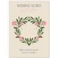 Lamina artistica decorativa con ilustración de Flores de boda 09-Artwork-Nacnic-A4-Sin marco-Nacnic Estudio SL