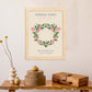 Lamina artistica decorativa con ilustración de Flores de boda 09-Artwork-Nacnic-Nacnic Estudio SL