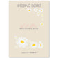 Lamina artistica decorativa con ilustración de Flores de boda 10-Artwork-Nacnic-A4-Sin marco-Nacnic Estudio SL