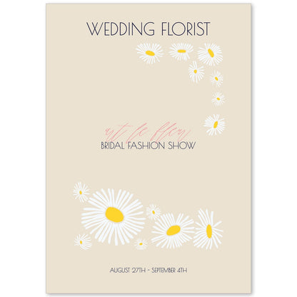 Lamina artistica decorativa con ilustración de Flores de boda 10-Artwork-Nacnic-A4-Sin marco-Nacnic Estudio SL