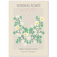 Lamina artistica decorativa con ilustración de Flores de boda 13-Artwork-Nacnic-A4-Sin marco-Nacnic Estudio SL