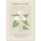 Lamina artistica decorativa con ilustración de Flores de boda 14-Artwork-Nacnic-A4-Sin marco-Nacnic Estudio SL