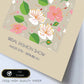Lamina artistica decorativa con ilustración de Flores de boda 15-Artwork-Nacnic-Nacnic Estudio SL