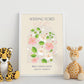 Lamina artistica decorativa con ilustración de Flores de boda 15-Artwork-Nacnic-Nacnic Estudio SL