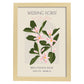 Lamina artistica decorativa con ilustración de Flores de boda 16-Artwork-Nacnic-A3-Marco Madera clara-Nacnic Estudio SL