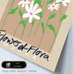 Lamina artistica decorativa con ilustración de Flower et flora osaka-Artwork-Nacnic-Nacnic Estudio SL