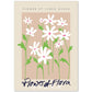 Lamina artistica decorativa con ilustración de Flower et flora osaka-Artwork-Nacnic-A4-Sin marco-Nacnic Estudio SL
