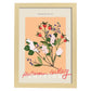 Lamina artistica decorativa con ilustración de Galería de otoño HONOLULU-Artwork-Nacnic-A4-Marco Madera clara-Nacnic Estudio SL