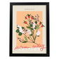 Lamina artistica decorativa con ilustración de Galería de otoño HONOLULU-Artwork-Nacnic-A4-Marco Negro-Nacnic Estudio SL