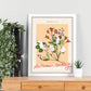 Lamina artistica decorativa con ilustración de Galería de otoño HONOLULU-Artwork-Nacnic-Nacnic Estudio SL