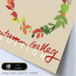 Lamina artistica decorativa con ilustración de Galería de otoño Miami-Artwork-Nacnic-Nacnic Estudio SL