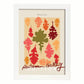 Lamina artistica decorativa con ilustración de Galería de otoño Moskau-Artwork-Nacnic-A3-Marco Blanco-Nacnic Estudio SL